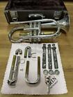 Yamaha Ycr-3330s Cornet Silver Used With Hard Case Mouthpiece