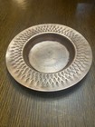 Mid-century Modern Bronze Catchall Dish Dimmer Design Diamonds Vintage Retro