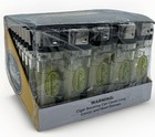 100 Disposable Lighters Bulk Lot     Wholesale Clear Pocket Flame