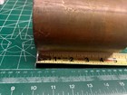 Machinist Ofce B  Lathe Mill Brass Round Stock 5  Long By 3  11 16  Diameter