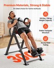Vevor Inversion Table 300 Lbs Capacity Back Inverter Stretcher With Dual-roller