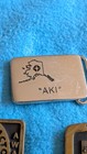Arco Oil Pipeline Alaska Brass Belt Buckle Lot Sealift North Slope Uoss Norcon