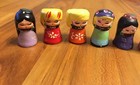 Chinese Ceramic Art Doll Set  12pcs  Colorful  Handcrafted  Folk Craft