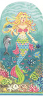 Needlepoint Handpainted Kelly Clark Dolphina Mermaid  sg   Embellishments