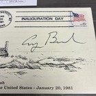 President George H  W  Bush   Dan Signed Autograph Cover Jsa
