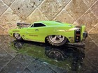 Dodge Charger Green Diecast Drag Car Model W  Supercharger  gunfighter Ii 