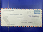 First Clipper Flight   American Express Early Advertising  To Redwood City  Ca