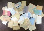 50 Matchbox Labels  Vintage Worldwide Box Label Lot  Foreign Mixed  Odd Old Rare