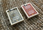 Lot Of 2golden Nugget Black Playing Cards Las Vegas Gambling Hall Deck Complete