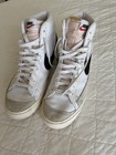 Nike Blazer Mid    77 Vintage High Top Sneakers White Black Leather Suede