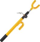 Steering Wheel Lock Club Twin Hooks Anti Theft Universal Car Van Truck Yellow