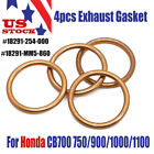 Exhaust Gasket For Honda Cb700 750 900 1000 1100  18291-mm5-860 18291-254-000 Us