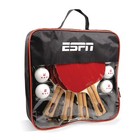 Espn Ping Pong Paddles And Ping Pong Balls  Includes Travel Case