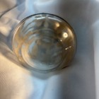 Antique Vintage Sterling Silver   Glass Overlay Perfume Bottle 