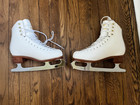 Women s Girls Jackson White Figure Skates Freestyle 8b Aspire Ultima Blades 10