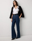 Nwt White House Black Market Extra High-rise Wide-leg Trouser Jean