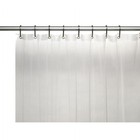 3 Gauge Vinyl Shower Curtain Liner W  Weighted Magnets And Metal Grommets