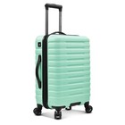 U s  Traveler Boren Carry-on 22  Hardside Spinner Luggage W  Usb Port - Mint