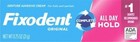 Fixodent Complete Original Denture Adhesive Cream  0 75 Oz