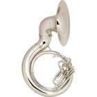 Conn 20k Series Brass Bbb Sousaphone 20kspw Silver Plate With Case