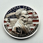 The Last Cent Tribute Rip  final Penny 232 Years   2d Flat  Challenge Coin Medal