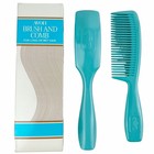 Avon Vintage Brush And Comb For Long Or Wet Hair Blue With Box 1970s New Nos 8 