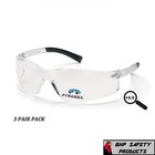 Pyramex Ztek Reader Safety Glasses Clear Bifocal  2 00 Lens S2510r20  3 Pair 