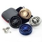 New Metal Gyroscope Toy Stainless Steel Hand Fidget Stress Relief Focus Toy Gyro