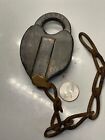 Catskill Mountains Ny - Ulster   Delaware Railroad - Large Padlock lock U d