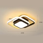 Modern Led Ceiling Light Flush Mount Pendant Lamp Chandelier Fixture Bedroom