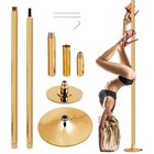Professional Stripper Pole Spinning Static Dancing Pole 45mm Dance Pole New