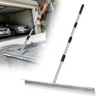 Heavy-duty 33 4  Floor Squeegee With 63  Handle - Silicone Blade For Concrete  G