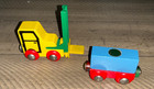 Brio - Forklift Truck Set - 33322 - Wooden Railway Train - Vintage - Complete
