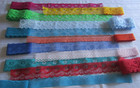 Lot Of 19 Yards Of Modern Lace Trims Different Colors  Sewing-dolls-craft New 