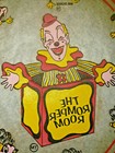 Vintage Original Mr dobee Romper Room Iron-on T-shirt Transfer Sheet 1960 s Nos