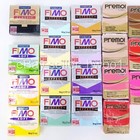 Lot Of 24 New Modelling Oven-bake Clay  Fimo Soft Effect  Sculpey Premo Accents