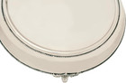Deco 79 Stainless Steel Metal Cake Stand  18  X 18  X 4   Silver