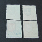 Estonia Stamp Scott  B46-b49  Armorial Bearings 1946 Mnh Jh3