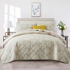 Luxurious Velvet Bedspread Reversible Plush Coverlet Soft Quilt Summer Bedding