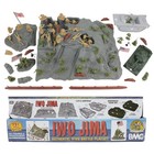 Bmc Ww2 Iwo Jima Plastic Army Men Island Tanks Soldiers 72pc Playset 54mm 1 32