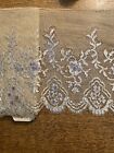 Bty   Antique  Vintage 9    French Valenciennes Edging   Lace Trim  nos