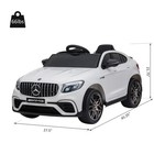 12v Ride On Toy Car For Kids With Remote Control  White