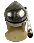 Vtg Rival Juice-o-mat Single Action Juicer 462-c Art Deco Cream Chrome