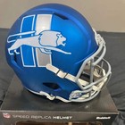 Detroit Lions Full Size Speed Replica Football Helmet 2023 Alternate On-field -