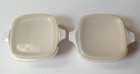 2 Vintage Corning Ware Spice Of Life P-43-b 2-3 4 Cup Casseroles W plastic Lids