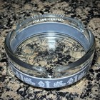 Vintage Caesars Palace Las Vegas Nevada Glass Cigarette Ashtray Casino Souvenir