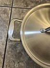 Made-in Cookware 8 Qt Stock Pot Stainless Steel W  Lid Made In Brand Italy 8qt