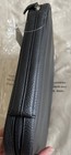Nip Black Faux Leather Zipper Bible Cover Case With Handle - 9  X 12  X 2  - New
