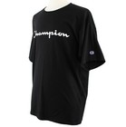 Champion Men s Graphic Jersey Tee Short Sleeve Logo  Script Logo Cotton T-shirt