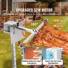 55  Electric Bbq Rotisserie Grill Kit Stainless Steel Grill 132lb Pig Lamb